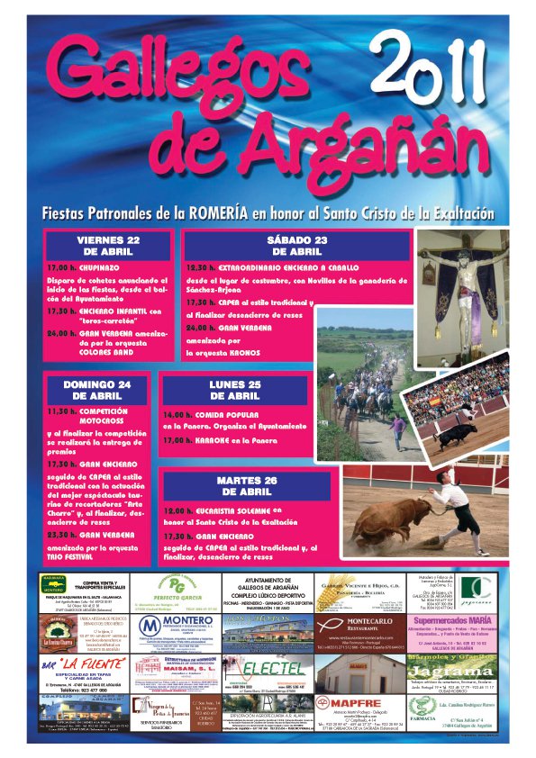 Romería en honor al Santo Cristo de la Exaltación 2011 Gallegos de Argañán